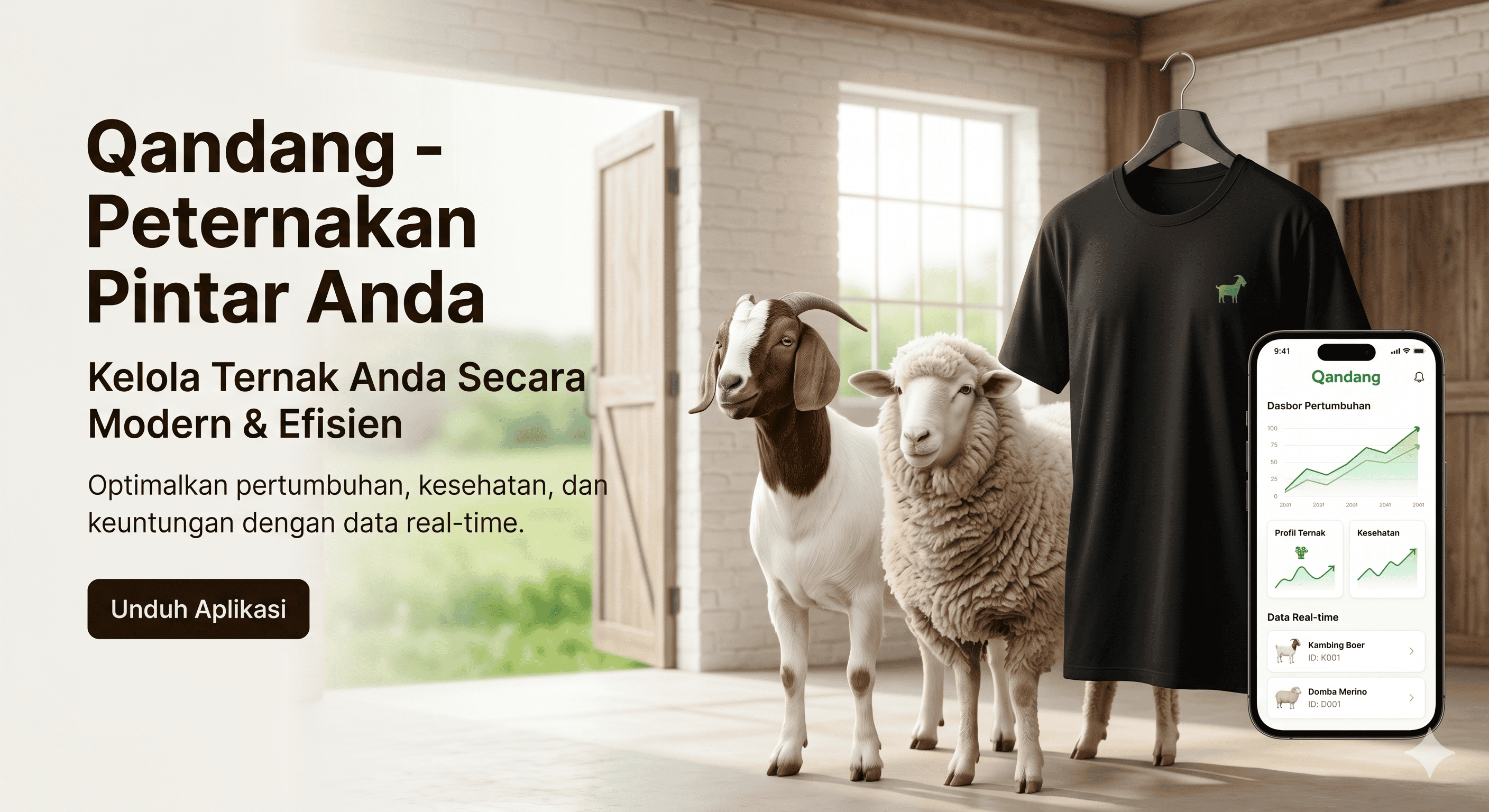 Promo Qandang Free T-Shirt